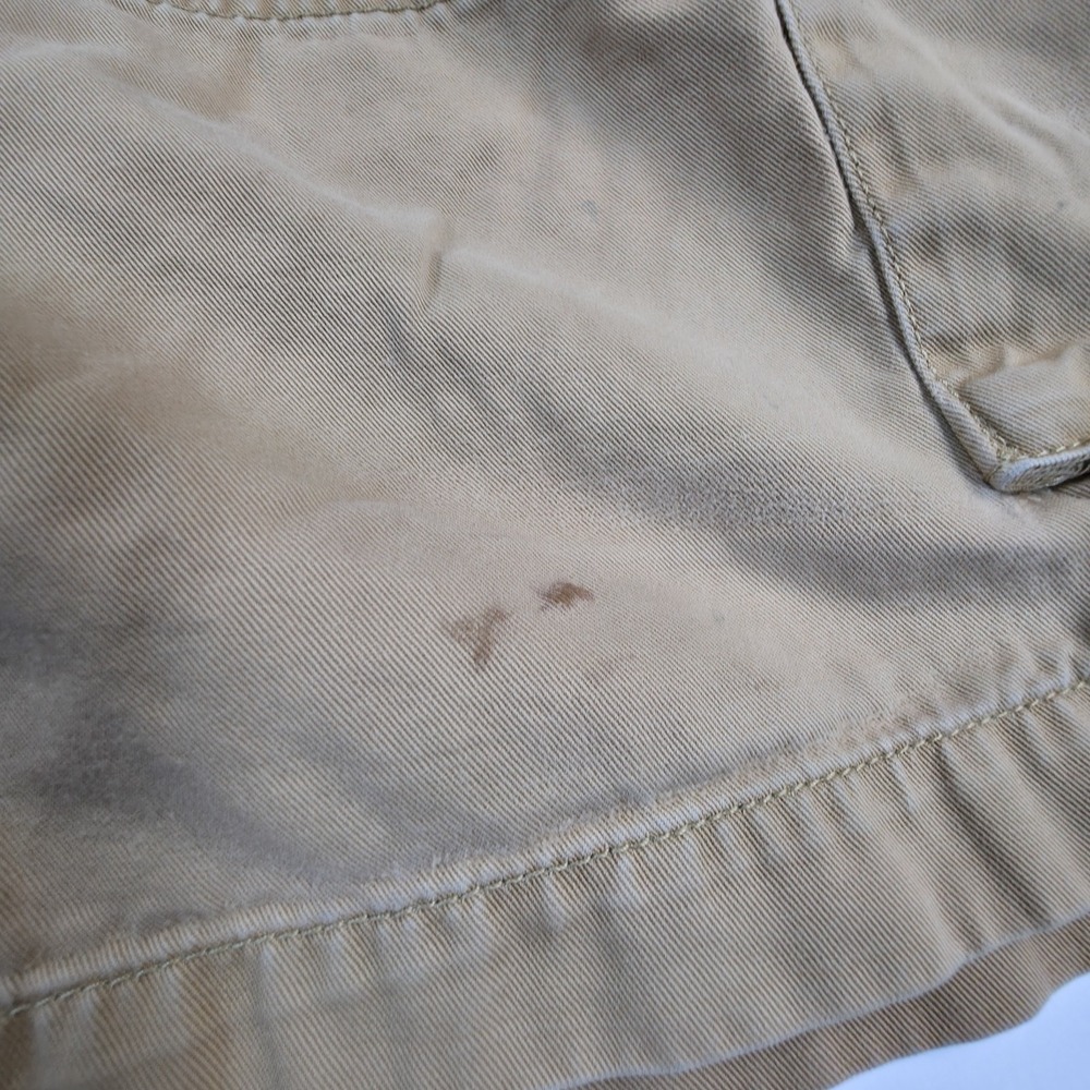 Polo Ralph Lauren Cargo Shorts Men's 42 x 10 Brown Chino Pocket Side Hiking - Picture 2 of 11